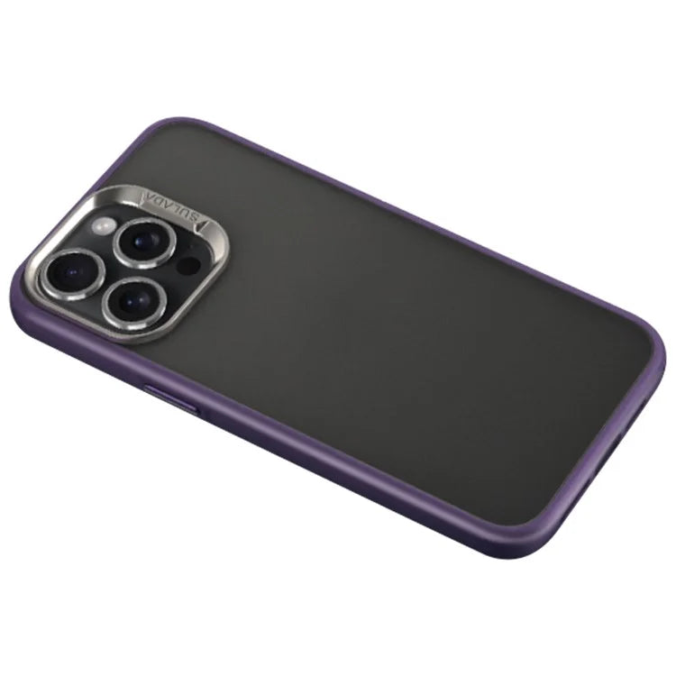 SULADA For iPhone 15 Pro Max Case PC+TPU Shockproof Matte Phone Protector