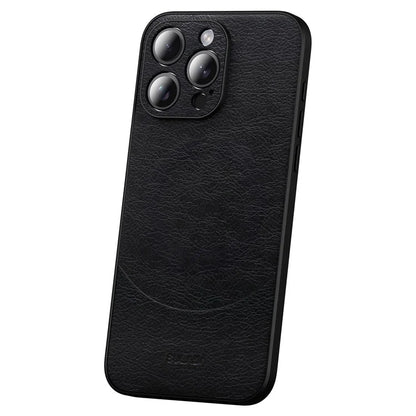 SULADA Magnetic Series for iPhone 15 Pro Max Phone Case Compatible with MagSafe Leather Back Cover