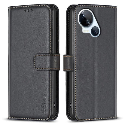 BINFEN COLOR BF17 For Transsion Tecno Spark 10 5G Wallet Leather Case Flip Magnetic Phone Cover