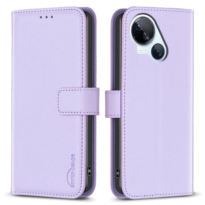 BINFEN COLOR BF17 For Transsion Tecno Spark 10 5G Wallet Leather Case Flip Magnetic Phone Cover