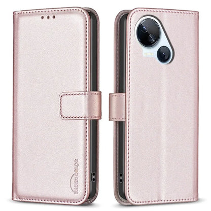 BINFEN COLOR BF17 For Transsion Tecno Spark 10 5G Wallet Leather Case Flip Magnetic Phone Cover