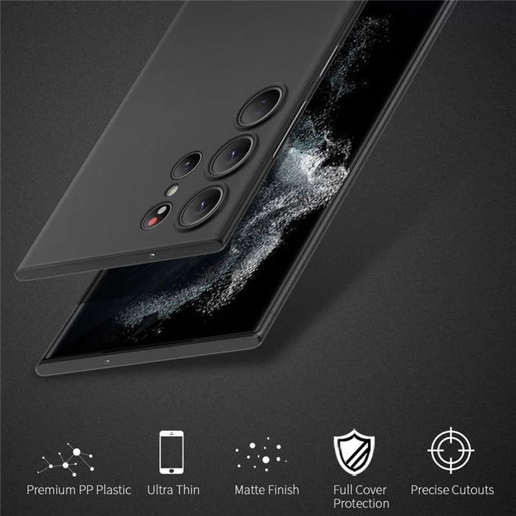 X-LEVEL For Samsung Galaxy S24 Ultra PP Phone Case Matte Finish Slim Cover
