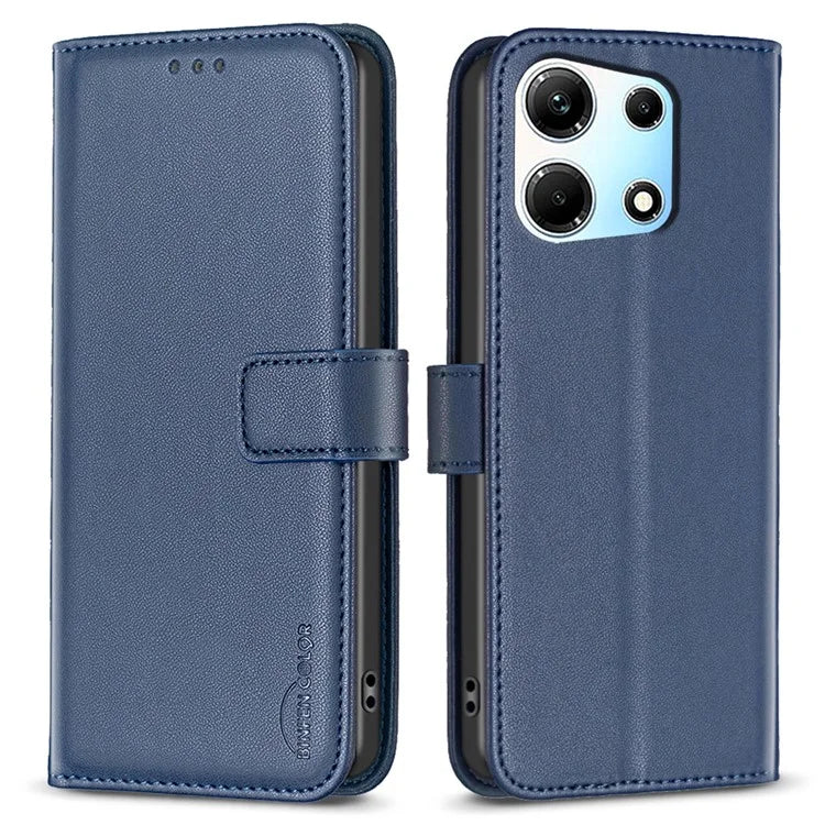 BINFEN COLOR BF17 For Transsion Infinix Zero 30 5G Folio Phone Case PU Leather Wallet Flip Cover