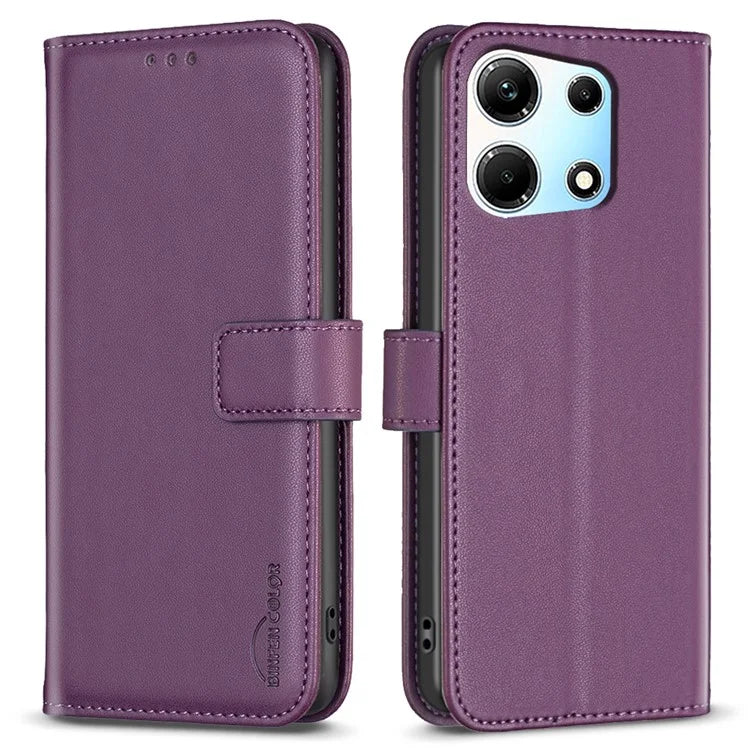 BINFEN COLOR BF17 For Transsion Infinix Zero 30 5G Folio Phone Case PU Leather Wallet Flip Cover