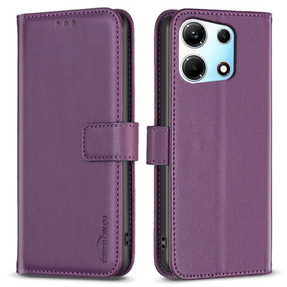 BINFEN COLOR BF17 For Transsion Infinix Zero 30 5G Folio Phone Case PU Leather Wallet Flip Cover