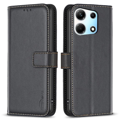 BINFEN COLOR BF17 For Transsion Infinix Zero 30 5G Folio Phone Case PU Leather Wallet Flip Cover