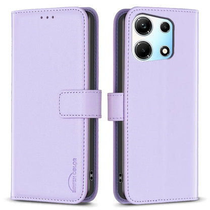 BINFEN COLOR BF17 For Transsion Infinix Zero 30 5G Folio Phone Case PU Leather Wallet Flip Cover