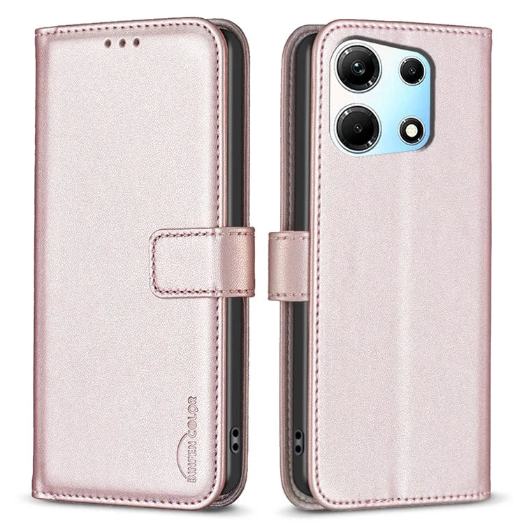 BINFEN COLOR BF17 For Transsion Infinix Zero 30 5G Folio Phone Case PU Leather Wallet Flip Cover