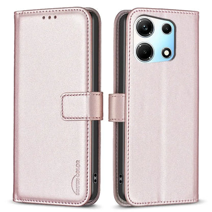 BINFEN COLOR BF17 For Transsion Infinix Zero 30 5G Folio Phone Case PU Leather Wallet Flip Cover