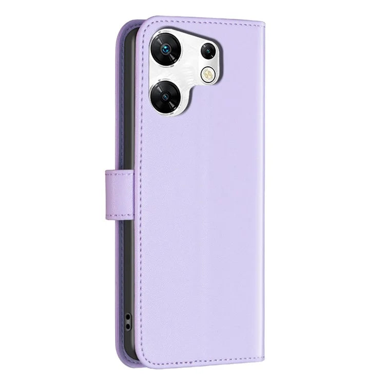 BINFEN COLOR BF17 For Transsion Infinix Zero 30 4G Leather Phone Case TPU Inner Shell Wallet Cover