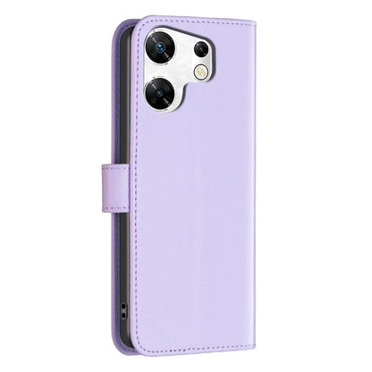 BINFEN COLOR BF17 For Transsion Infinix Zero 30 4G Leather Phone Case TPU Inner Shell Wallet Cover