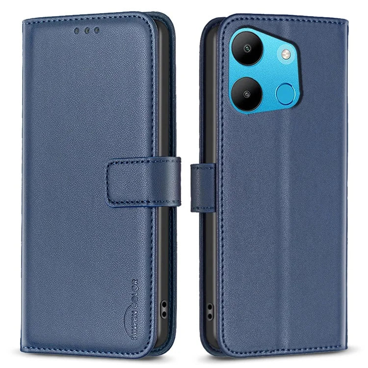 BINFEN COLOR BF17 For Transsion Tecno Spark Go 2023 4G / Pop 7 Pro 4G / Transsion Infinix Smart 7 4G Phone Case Folio PU Leather Cover
