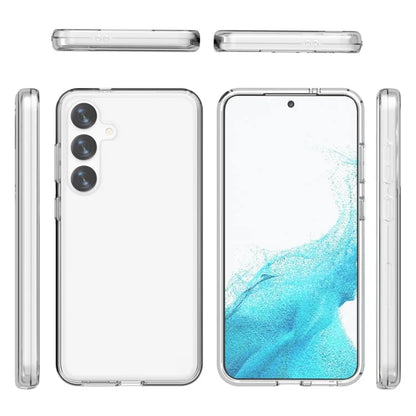 For Samsung Galaxy S24 Case PC+TPU Anti-drop Transparent Phone Cover