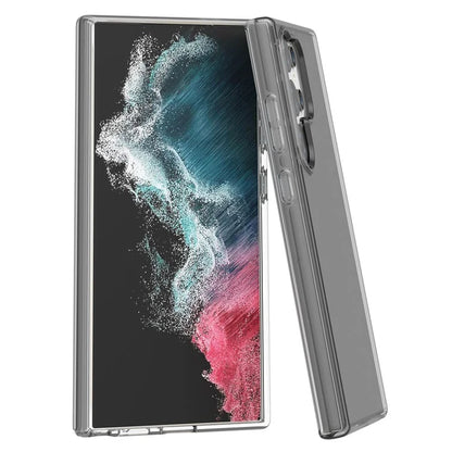 For Samsung Galaxy S24 Ultra Clear Case PC+TPU Anti-scratch Phone Cover