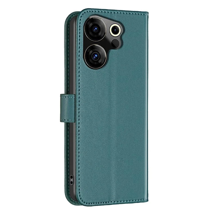 BINFEN COLOR BF17 For Transsion Tecno Camon 20 Premier 5G Case PU Leather Support Stand Phone Cover