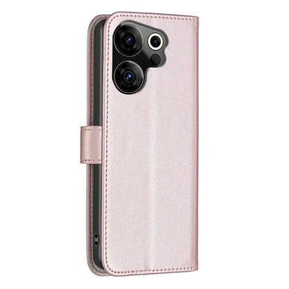 BINFEN COLOR BF17 For Transsion Tecno Camon 20 Premier 5G Case PU Leather Support Stand Phone Cover