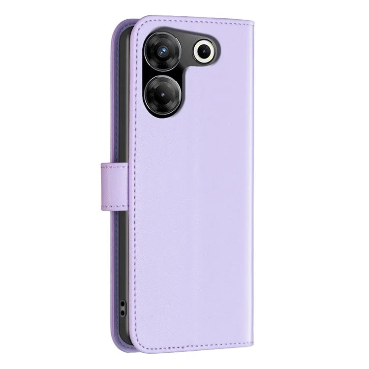 BINFEN COLOR BF17 For Transsion Tecno Camon 20 Pro 5G Case PU Leather Wallet Phone Cover