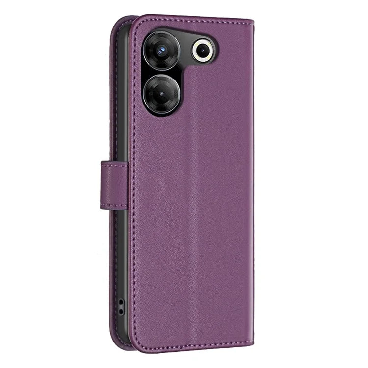 BINFEN COLOR BF17 For Transsion Tecno Camon 20 Pro 5G Case PU Leather Wallet Phone Cover