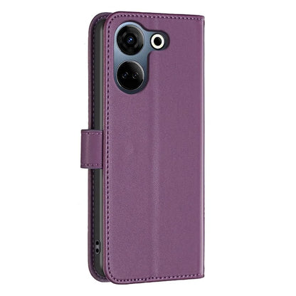 BINFEN COLOR BF17 For Transsion Tecno Camon 20 4G / 20 Pro 4G Case Flip Stand Leather Wallet Cover