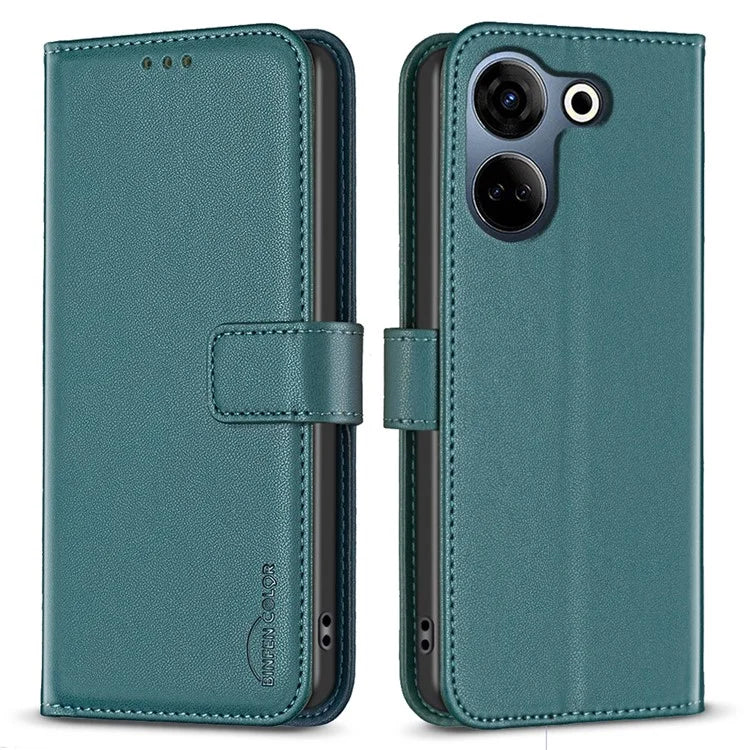 BINFEN COLOR BF17 For Transsion Tecno Camon 20 4G / 20 Pro 4G Case Flip Stand Leather Wallet Cover