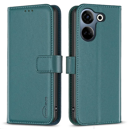 BINFEN COLOR BF17 For Transsion Tecno Camon 20 4G / 20 Pro 4G Case Flip Stand Leather Wallet Cover