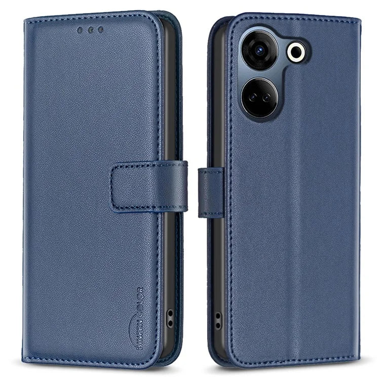 BINFEN COLOR BF17 For Transsion Tecno Camon 20 4G / 20 Pro 4G Case Flip Stand Leather Wallet Cover
