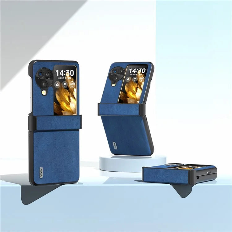ABEEL For Oppo Find N3 Flip 5G Hinge Protection Case Vintage Phone Back Cover