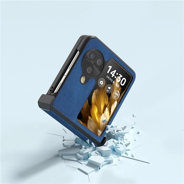 ABEEL For Oppo Find N3 Flip 5G Hinge Protection Case Vintage Phone Back Cover