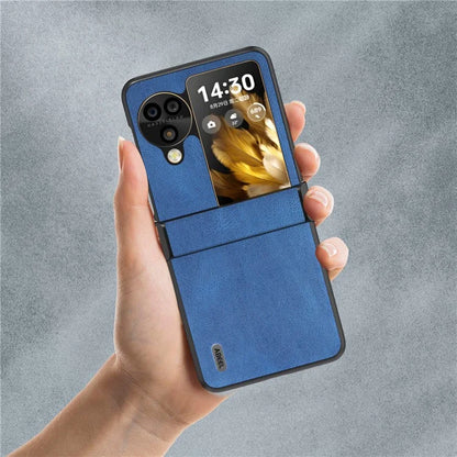 ABEEL For Oppo Find N3 Flip 5G Hinge Protection Case Vintage Phone Back Cover
