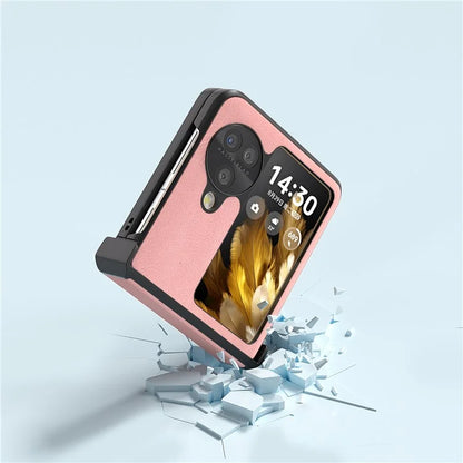 ABEEL For Oppo Find N3 Flip 5G Hinge Protection Case Vintage Phone Back Cover