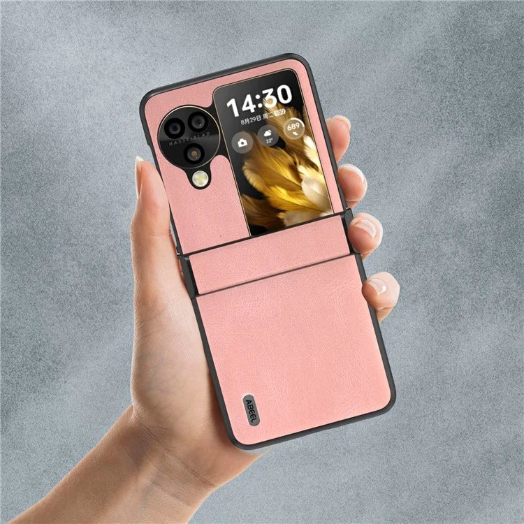ABEEL For Oppo Find N3 Flip 5G Hinge Protection Case Vintage Phone Back Cover