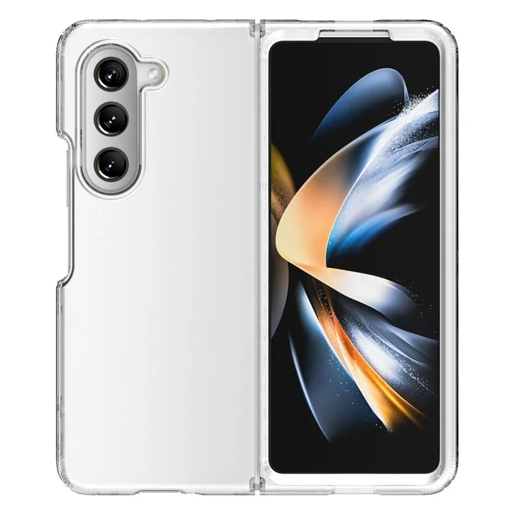 For Samsung Galaxy Z Fold5 5G Case PC+TPU Clear Folding Phone Cover