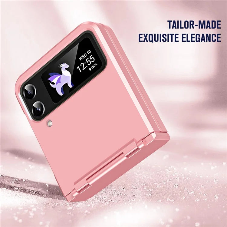 For Samsung Galaxy Z Flip3 5G / Z Flip4 5G Case Hinge Protection Hard PC Folding Phone Cover
