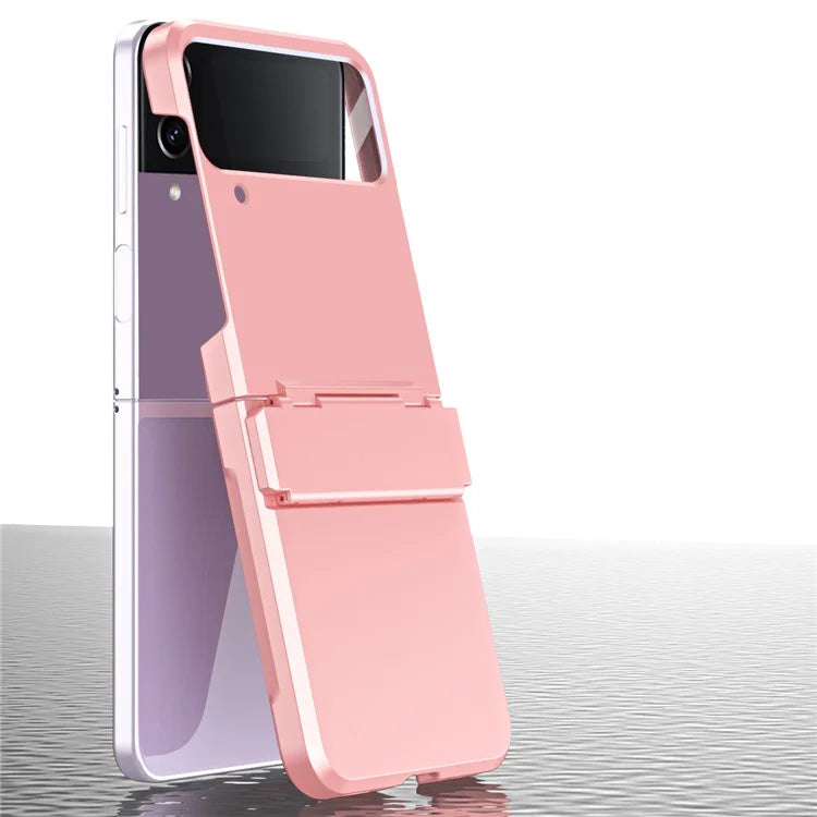 For Samsung Galaxy Z Flip3 5G / Z Flip4 5G Case Hinge Protection Hard PC Folding Phone Cover