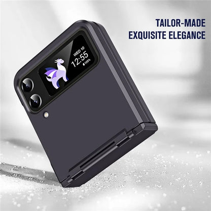 For Samsung Galaxy Z Flip3 5G / Z Flip4 5G Case Hinge Protection Hard PC Folding Phone Cover