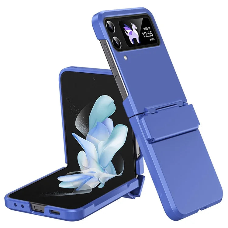 For Samsung Galaxy Z Flip3 5G / Z Flip4 5G Case Hinge Protection Hard PC Folding Phone Cover