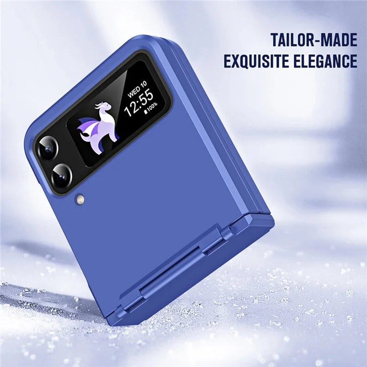 For Samsung Galaxy Z Flip3 5G / Z Flip4 5G Case Hinge Protection Hard PC Folding Phone Cover