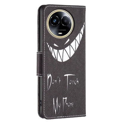 For Realme 11 5G (Global) Case PU Leather Pattern Printing Wallet Phone Cover