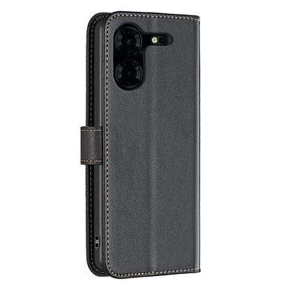 BINFEN COLOR BF17 For Transsion Tecno Pova 5 Pro 5G Case Leather Wallet Cellphone Cover with Stand