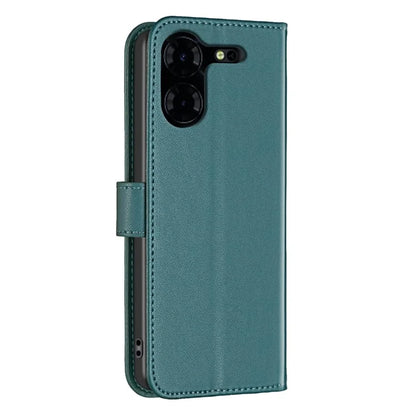 BINFEN COLOR BF17 For Transsion Tecno Pova 5 Pro 5G Case Leather Wallet Cellphone Cover with Stand