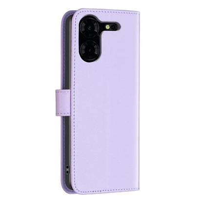 BINFEN COLOR BF17 For Transsion Tecno Pova 5 Pro 5G Case Leather Wallet Cellphone Cover with Stand