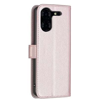 BINFEN COLOR BF17 For Transsion Tecno Pova 5 Pro 5G Case Leather Wallet Cellphone Cover with Stand