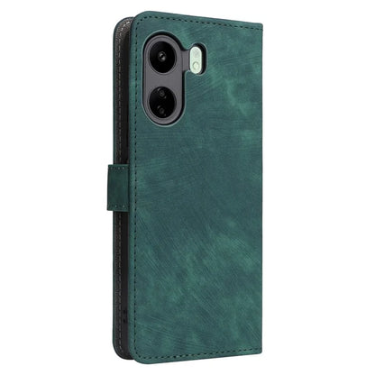 For Xiaomi Poco C65 4G / Redmi 13C Cell Phone Case with Strap PU Leather RFID Blocking Cover