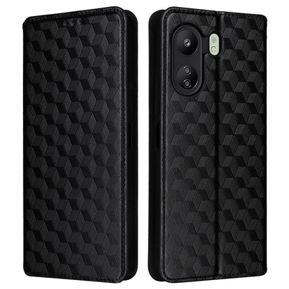 For Xiaomi Poco C65 4G / Redmi 13C Cell Phone Cases Leather Wallet Imprinted Flip Cover
