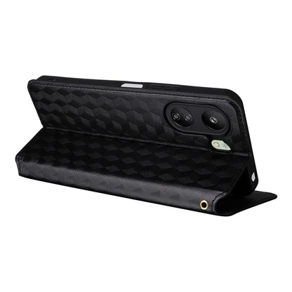 For Xiaomi Poco C65 4G / Redmi 13C Cell Phone Cases Leather Wallet Imprinted Flip Cover