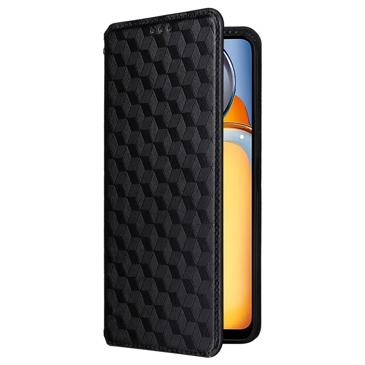 For Xiaomi Poco C65 4G / Redmi 13C Cell Phone Cases Leather Wallet Imprinted Flip Cover