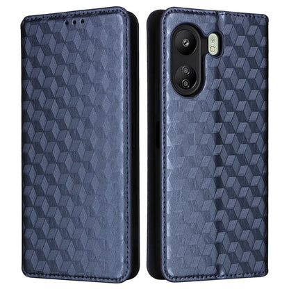 For Xiaomi Poco C65 4G / Redmi 13C Cell Phone Cases Leather Wallet Imprinted Flip Cover