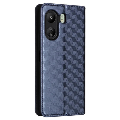 For Xiaomi Poco C65 4G / Redmi 13C Cell Phone Cases Leather Wallet Imprinted Flip Cover