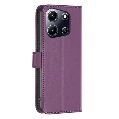 BINFEN COLOR BF17 For Transsion Infinix Note 30i 4G Cover Leather Wallet Cell Phone Cases with Stand