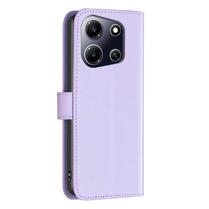 BINFEN COLOR BF17 For Transsion Infinix Note 30i 4G Cover Leather Wallet Cell Phone Cases with Stand